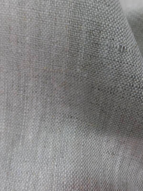 Achat tissu toile de lin 100 ton beige naturel chine en ligne