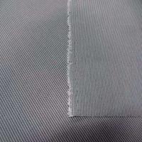 Tissu bâche a fine rayure blanc gris pour l'extérieur en 1 60m de large