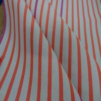 Bache beige raye orange0