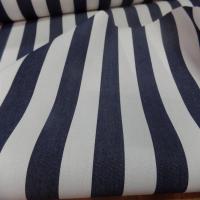 Bache raye blanc bleu fonce 4 saisons en teflon 9