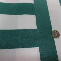vente Toile de store bâche rayé blanc vert 4 saisons en téflon en 1.60m en ligne