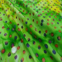 Batik camaieu de vert imprime des 2 faces3