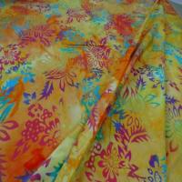 Batik motif fondu ton rouge jaune orange vert bleu6
