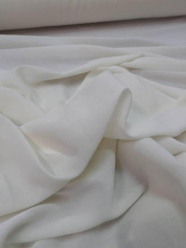 Beau lin blanc casse 200gr m en 1 55m de large