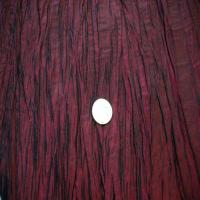 Beau taffetas froisse plisse rouge bordeaux en 1 25m de l6