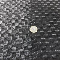 Belle maille de laine faconne ton gris et noir 9