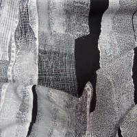 Belle microfibre imprime gris blanc noir4