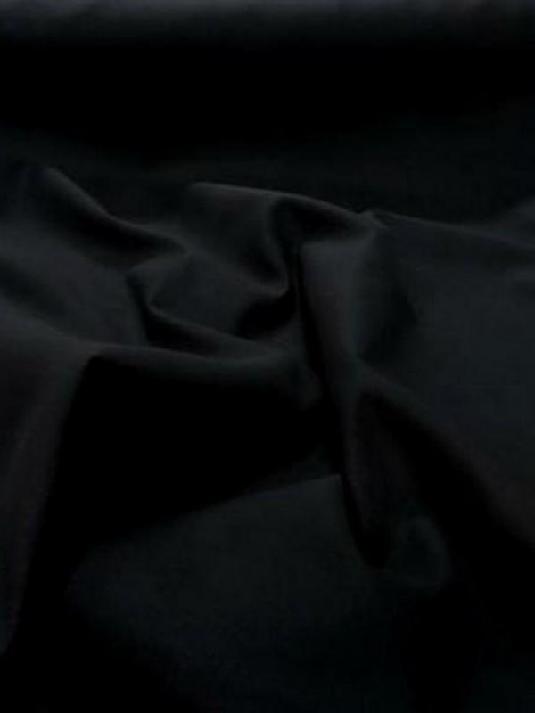 Caban imitation drap de laine noir 2 1