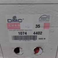 Cone de fil 5000 metres DMC couleur orange 35 1074 4402