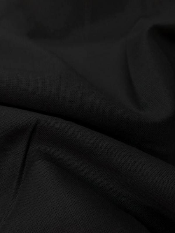 Coton 100 cretonne gris anthracite en 2 80m de large