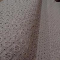 Coton beige faconne brode6