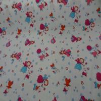 Coton blanc imprime enfant ton rose bleu4