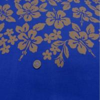 Coton bleu a motifs hawaien2
