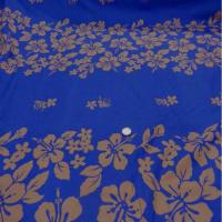 Coton bleu a motifs hawaien6