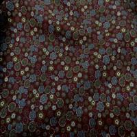 Coton bordeaux imprime liberty petite fleurs6