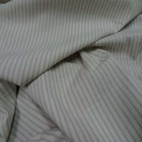 Coton ecrue a rayures kaki6