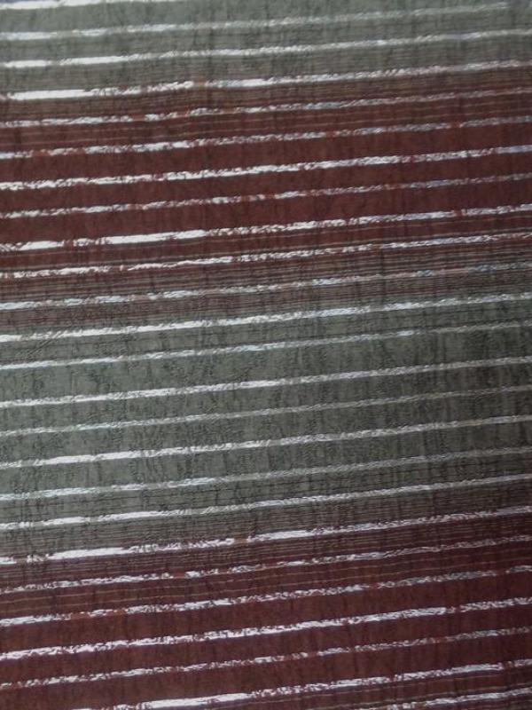 coton façonné gris, bordeaux a bandes gris métal en ligne
