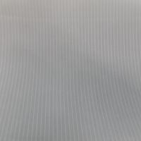 coton blanc façonné rayures
