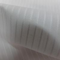 vente de tissu coton blanc façonné rayures brodés en ligne