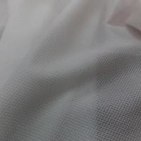 tissu coton fin blanc façonné légèrement transparent en ligne