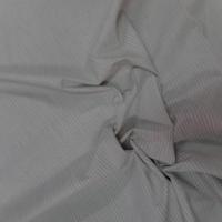 Coton fin lycra gris clair a rayures blanches