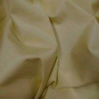 Coton fin uni jaune paille