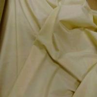 Coton fin uni jaune paille4