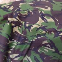 vente tissu Coton imprimé camouflage ton kaki marron beige