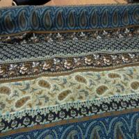 Coton imprime motifs fleurs cash mir0