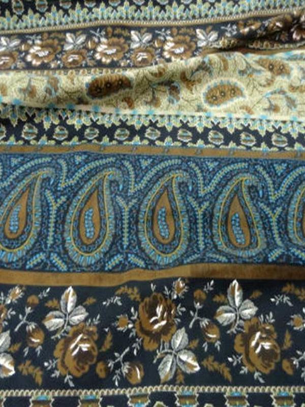 Coton imprime motifs fleurs cash mir0