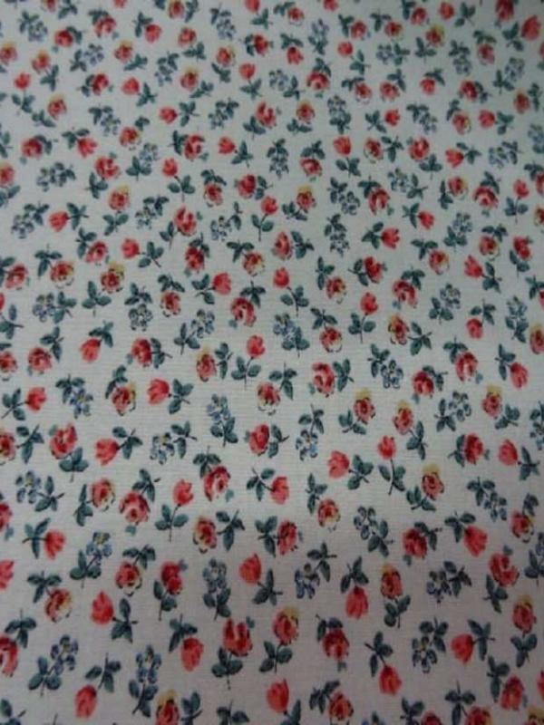 Coton imprime petite fleurs