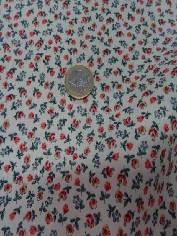 Coton imprime petite fleurs