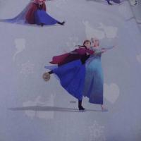 Coton imprime reine des neiges8