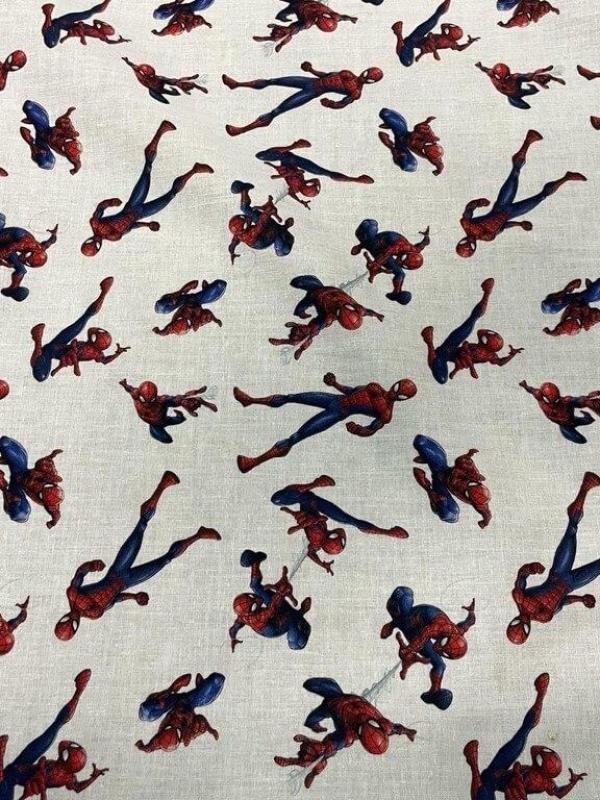 Coton imprime spiderman 4