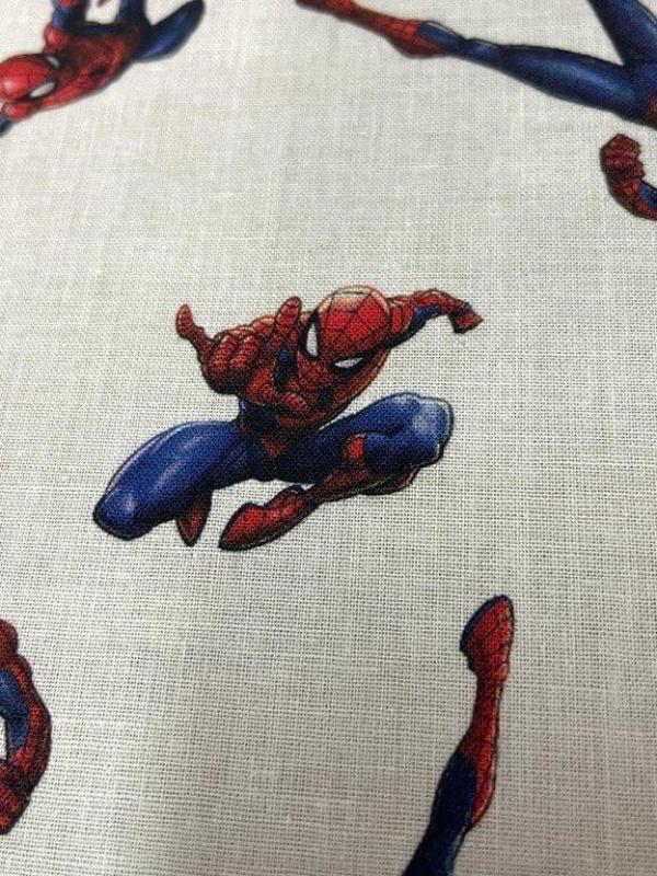 Coton imprime spiderman 4