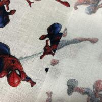 Coton imprime spiderman