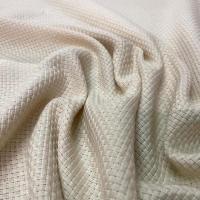 Coton lin a tissage quadrille écrue