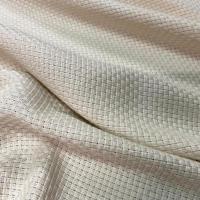 Coton lin a tissage quadrille ecrue 4