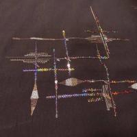 Coton marron motifs a sequins4
