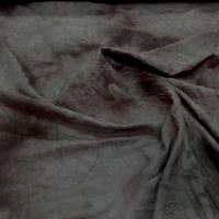 Coton plisse permanent imprime tie and dye ton marron0
