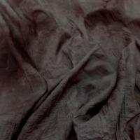 coton plissé permanent imprimé tie-and dye ton marron3