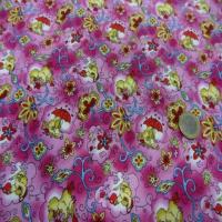 Coton rose imprime canard en 1 40m de large3