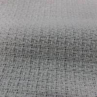 tissu Coton Lin tissage tricoté blanc cassé pas cher