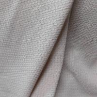 vente tissu Coton lin tissage tricoté blanc cassé