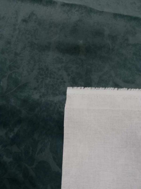Coupon d alcantara vert faconne 1 30m2