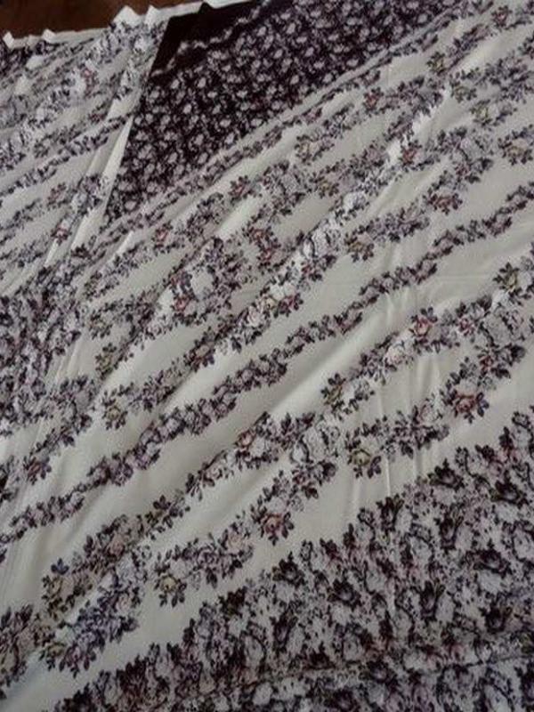 Coupon de 0 80 m de jersey lycra polyester fin