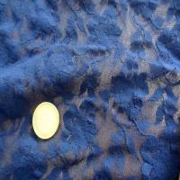 Coupon de 2 m de resille lycra dentelle bleu klein9