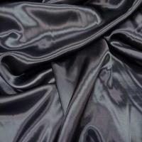 Coupon de beau satin en viscose ton gris anthracite1