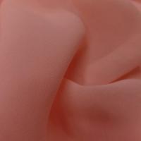 Coupon de crepe de soie fin ton rose clair 2 90m