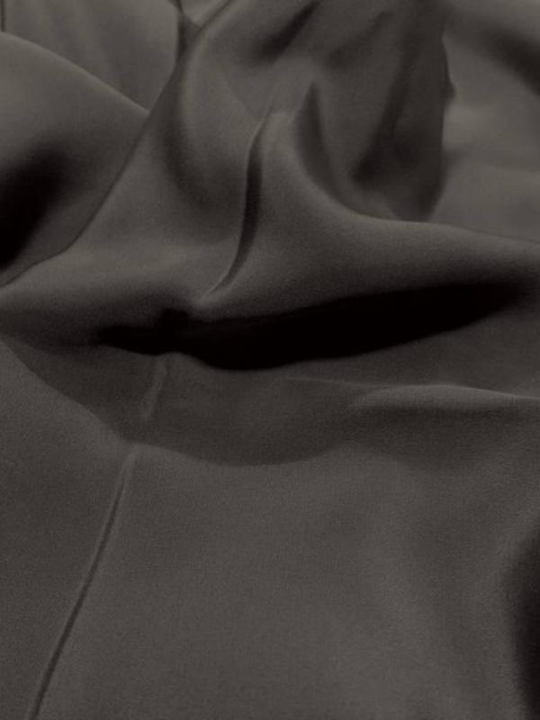 Coupon de crepe de soie kaki 1 50m